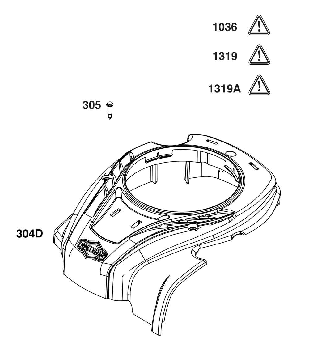 Blower Housing Group Diagram and Parts List for 020000 - 09Z999 Briggs and Stratton Engine